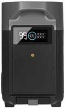Lisaaku EcoFlow Delta Pro, 3600 Wh, must
