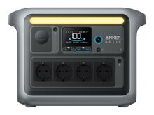 Kaasaskantav elektrijaam Anker Solix C1000X, 1056 Wh, 1800 W, must/hall