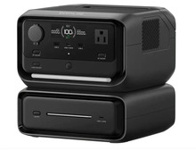 Kaasaskantav akujaam EcoFlow RIVER 3 Max, 572 Wh, must, 2400 W