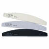 Küüneviilide komplekt Osom Professional Emery Half Moon Shape Nail Files Kit OSOMP1793, 3 tk