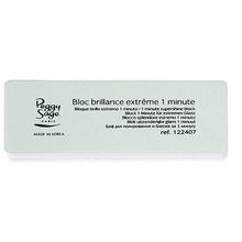 Kahepoolne küünepoleerimisplokk Peggy Sage 1 Minute Supershine, 1 tk