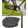 Jalgrattakett Bicycle Gear, 112 lüli, must