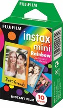 Fotojuust Fujifilm Instax Mini Rainbow, 10 tk
