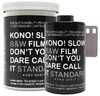 Filmirull Kono Slow mustvalge ISO 6