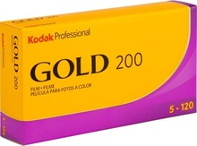 Fotojuost Kodak Professional Gold 200, 120 Film 5 tk