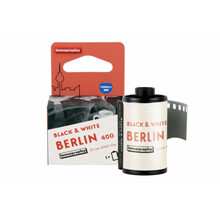 Mustvalge film LomoChrome B&W Berlin Kino ISO, 400/135/36