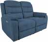 Diivan-recliner Home4you Mimi, 93 x 153 x 102 cm, elektriline, sinine