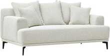 Diivan Home4you Magnolia, 96 x 180 x 76 cm, 2-kohaline, helebeež