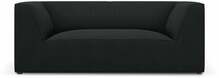 Diivan Micadoni Home Ruby, 174 x 92 x 69 cm, must, 2-kohaline