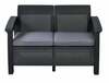 Aiadiivan Keter Corfu Love Seat, 128 x 70 x 79 cm, hall