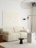 Diivan Hanah Home Soli 2-kohaline, 178 x 74 x 89 cm, valge