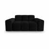 Diivan Micadoni Home Kendal Velvet, 156 x 103 x 79 cm, must