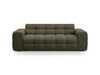 Diivan Micadoni Kendal, 222 x 103 x 79 cm, 3-kohaline, Amazon Green