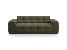 Diivan Micadoni Kendal, 222 x 103 x 79 cm, 3-kohaline, Amazon Green