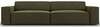 Diivan Micadoni Home Jodie Velvet, 204 x 102 x 70 cm, 3-kohaline, roheline
