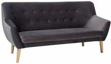 Diivan Signal Nordic 3 Velvet, 180 x 75 x 90 cm, hall