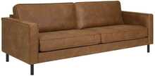 Diivan Home4You Lucas, 3-kohaline, pruun
