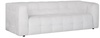 Diivan Home4You Leesi, 224 x 92 x 71 cm, beež, 3-kohaline