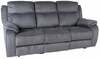 Diivan Home4you Gentry 3-kohaline, 213 x 98 x 105 cm, hall, manuaalse mehhanismiga