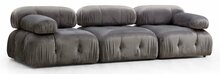 Kolmekohaline diivan Hanah Home Bubble L1-O1-1R, 288 x 95 x 75 cm, hall