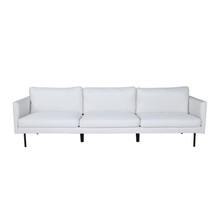 Kolmekohaline diivan Venture Design Zoom, 262 x 54 cm, helebeež