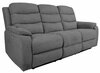 Diivan Home4you Mimi, 208 x 93 x 102 cm, 3-kohaline, elektriline, hall