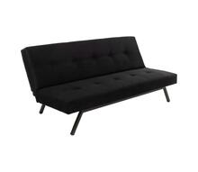 Diivanvoodi Hanah Home Zola, 78 x 64 x 180 cm, 3-kohaline, must
