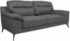 Diivan Home4You Enzo, 205 x 83 x 92 cm, 3-kohaline, tumehall