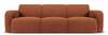 Diivan Micadoni Home Molino, 95 x 235 x 72 cm, boucle, pruun