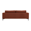 Kolmekohaline diivan Venture Design Bolero, 215 x 88 cm, punane