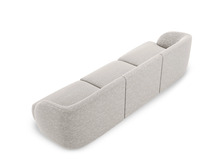 Diivan Micadoni Home Miley, 259 x 85 x 74 cm, 3-kohaline, helehall