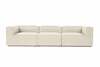 Diivan Atelier Del Sofa Fora 3, 297 x 66 x 105 cm, 3-kohaline, ecru