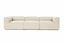 Diivan Atelier Del Sofa Fora 3, 297 x 66 x 105 cm, 3-kohaline, ecru