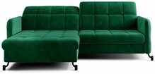 Nurgadiivan Eltap Lorelle, Kronos 19, 160 x 225 x 105 cm, tumeroheline, vasakpoolne, pesukastiga