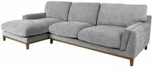 Nurgadiivan Home4you Basil, 286 x 160 x 86 cm, vasak, hall