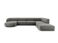 Nurgadiivan Micadoni Home Miley Velvet Panoramic, 327 x 245 x 74 cm, parem, helehall