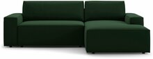 Nurgadiivan Micadoni Jodie, Bluvel 78, 246 x 151 x 86 cm, must/roheline, parem