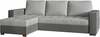 Nurgadiivan Eltap Newark, Sawana 21, Sawana 05, 150 x 237 x 90 cm, hall/helehall, voodipesukastiga