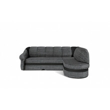 Nurgadiivan Eltap Benano Berlin 01 & Soft 11, 180 x 250 x 85 cm, must/hall, parem, voodipesukastiga