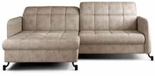 Nurgadiivan Eltap Lorelle, Dora 21, 160 x 225 x 105 cm, helepruun, vasakpoolne, voodipesukastiga