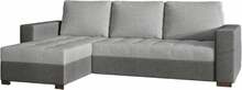 Nurgadiivan Eltap Newark, Sawana 21, Sawana 05, 150 x 237 x 90 cm, hall/helehall, voodipesukastiga