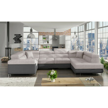 Nurgadiivan Eltap Letto Soro 83, 340 x 202 x 90 cm, parem, hall/helehall