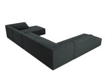 Nurgadiivan Micadoni Home Ruby Panoramic, 366 x 273 x 69 cm, must, vasak