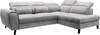 Nurgadiivan Eltap Noble Nube 3, 201 x 255 x 100 cm, hall, parem, voodipesukastiga
