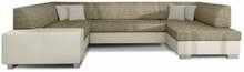 Nurgadiivan Eltap Havana Berlin 03, Soft 33, 320 x 207 x 73 cm, helepruun, parem, voodipesukastiga