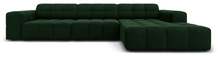 Nurgadiivan Micadoni Home Jennifer Velvet, 284 x 166 x 70 cm, tumeroheline, parem