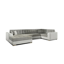 Nurgadiivan Eltap Damario Berlin 01, Soft 17, 189 x 338 x 78 cm, valge/hall, vasak