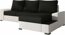 Nurgadiivan Eltap Negro, Sawana 14, Soft 17, 160 x 245 x 90 cm, valge/must, parem, voodipesukastiga