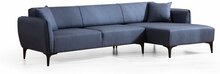 Nurgadiivan Hanah Home Belissimo, 140 x 270 x 67 cm, parem, sinine