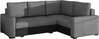 Nurgadiivan Eltap Corona, Sawana 21, Soft 11, 162 x 235 x 90 cm, must/hall, parem, voodipesukastiga